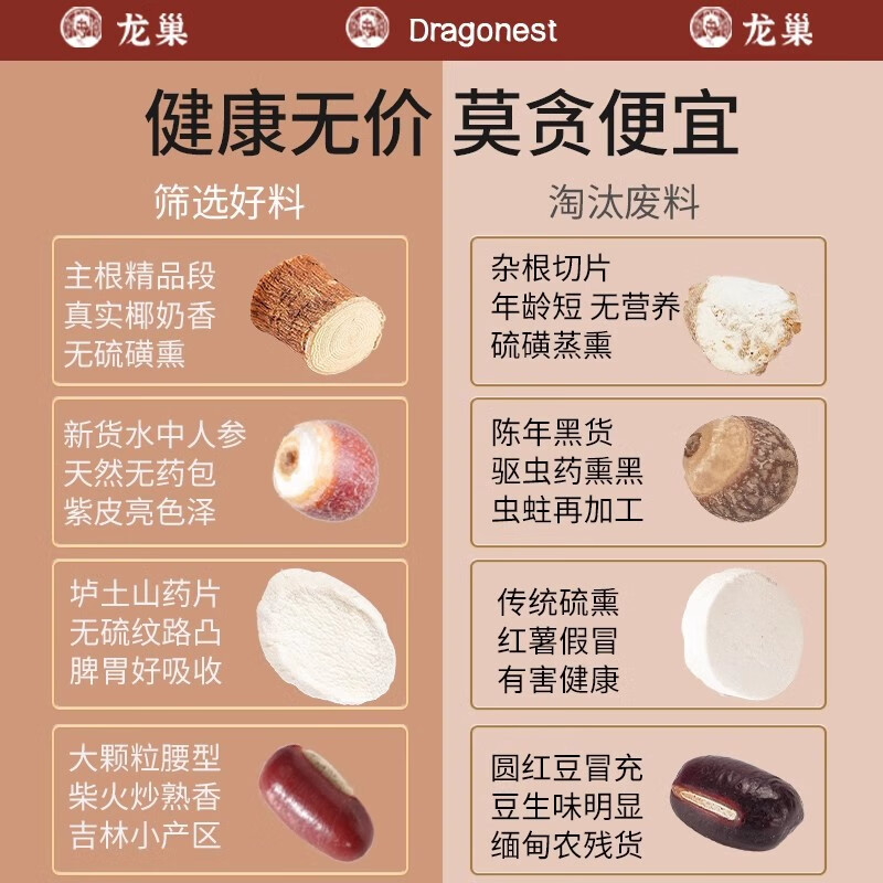 龙巢(Dragonest) 五指毛桃陈皮茯苓茶高清大图