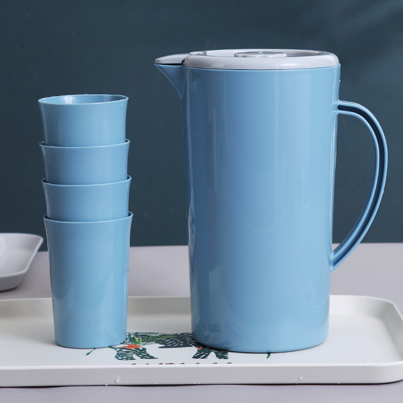 冷水壶凉水壶家用凉水杯凉杯冷水杯套装塑料装开水壶大容量家居家用
