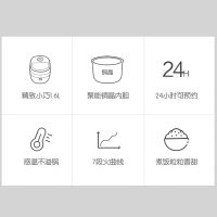 苏泊尔（SUPOR）SF16FC713电饭煲 1.6L 迷你家用智能可预约定时 聚能铜晶内胆电饭锅
