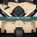 比亚迪f3宋pro汉ev唐f0秦s6元e5专用max速锐l3汽车g6脚垫s7全包围 【双层包_槛+全覆盖】米色+米色丝圈