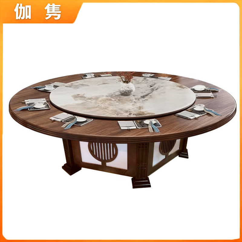 伽隽 电动圆桌(含转盘) 1800mm 张高清大图