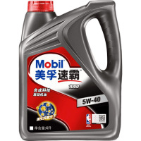 途虎养车 美孚/Mobil 机油 小保养套餐 新速霸1000合成机油 5W-40 SN级 5L 送机滤含工时