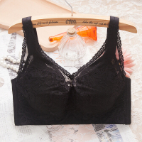 波迷娜(BOMINA)丰满胖女号胸罩新款大码内衣女薄款无钢圈收副乳聚拢调整胸罩全罩杯胖mm大胸显小文胸