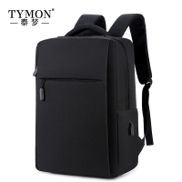 Tymon 休闲背包 简约电脑包 城市通勤商务背包 学生双肩包书包TM-S1110 灰色