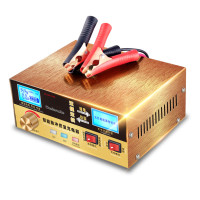 全智能汽车电瓶充电器12V24V伏大功率脉冲修复蓄电池摩托货车快速铁锂子电池充电机纯铜芯
