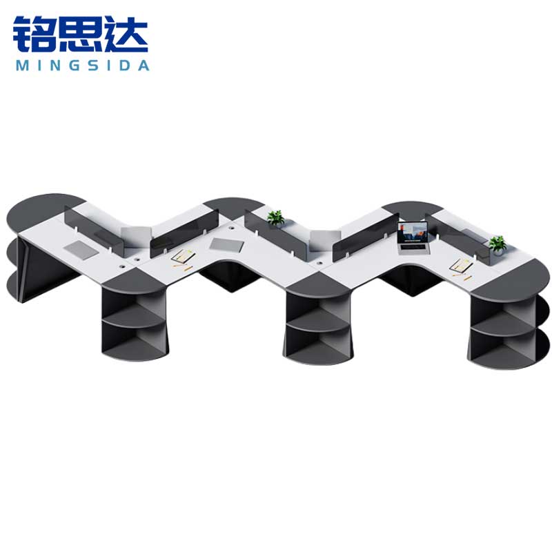 铭思达屏风工位六人位张