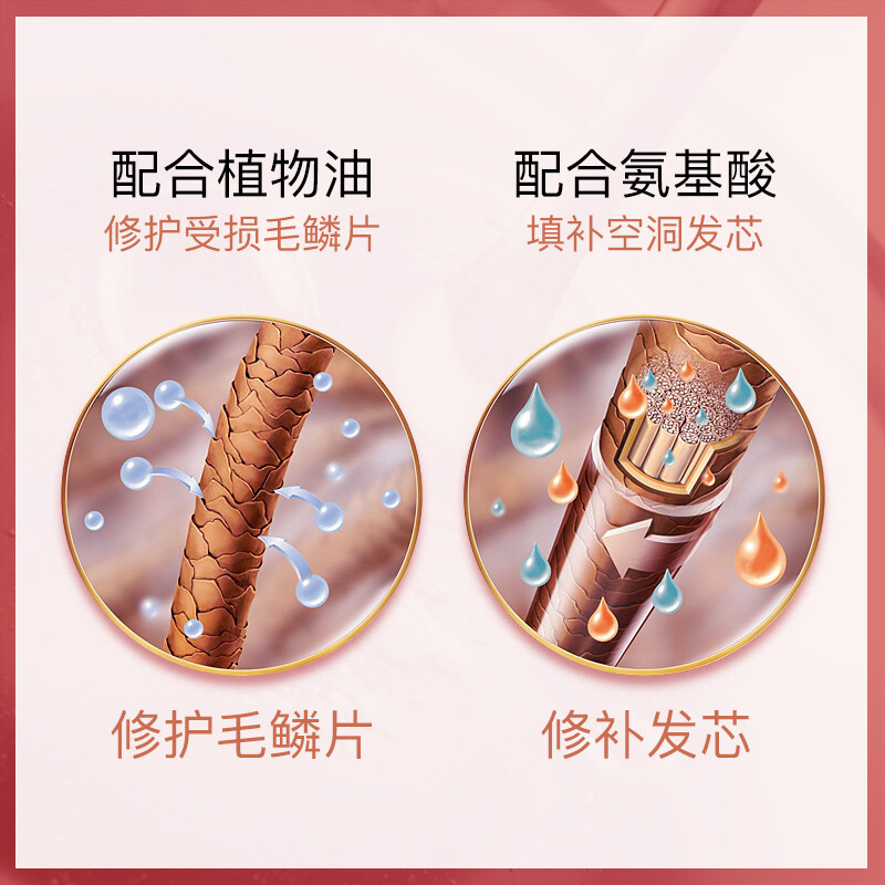 蓬派(CLAYNAL)受损干枯改善洗发水护发素套装礼盒450ml+450ml高清大图