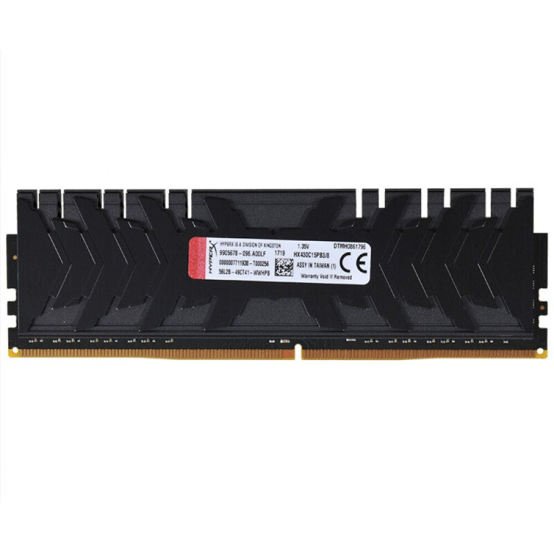 金士顿骇客神条Predator系列DDR4 3000 8G台式机内存条