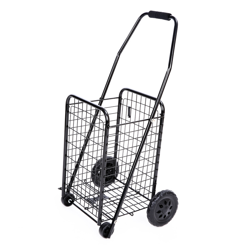 手拉车爬楼买菜购物车家用老人拖车便携小拉车折叠拉杆车行李