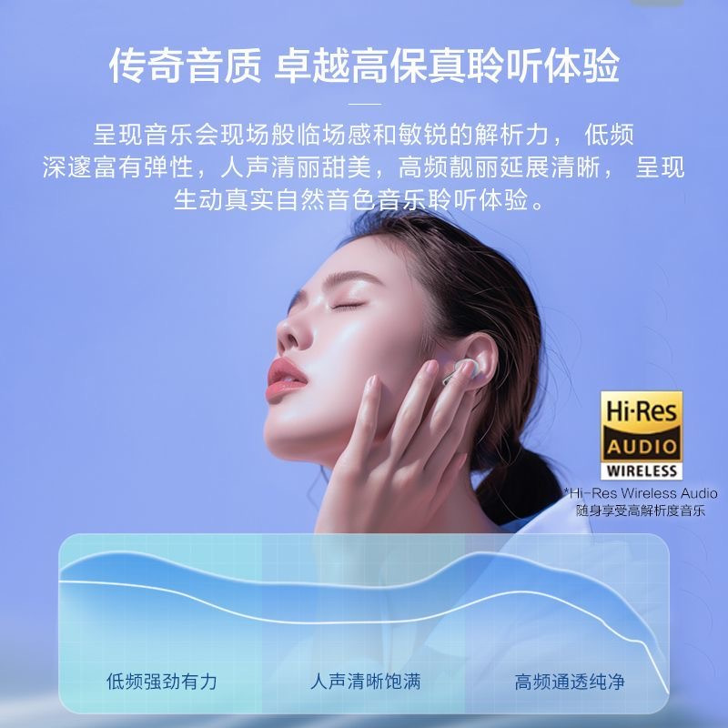 JBL LIVE BEAM 3 炫彩荚三代真无线降噪耳机 木槿紫高清大图