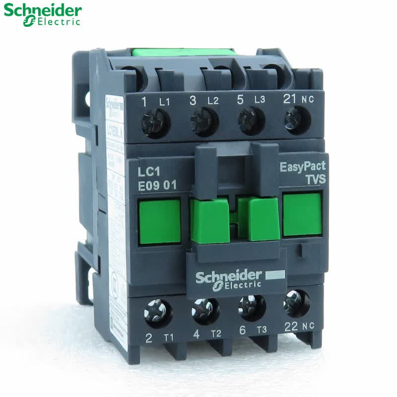 施耐德交流接触器220V 20A LC1N0910高清大图
