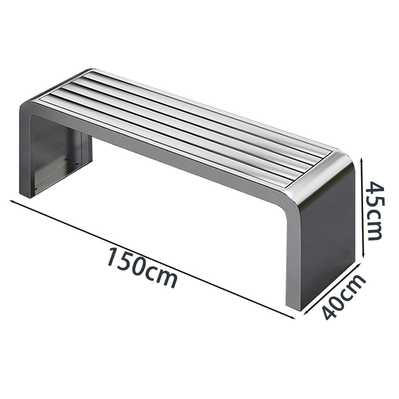 景福达户外椅 长条椅150*40*45cm个