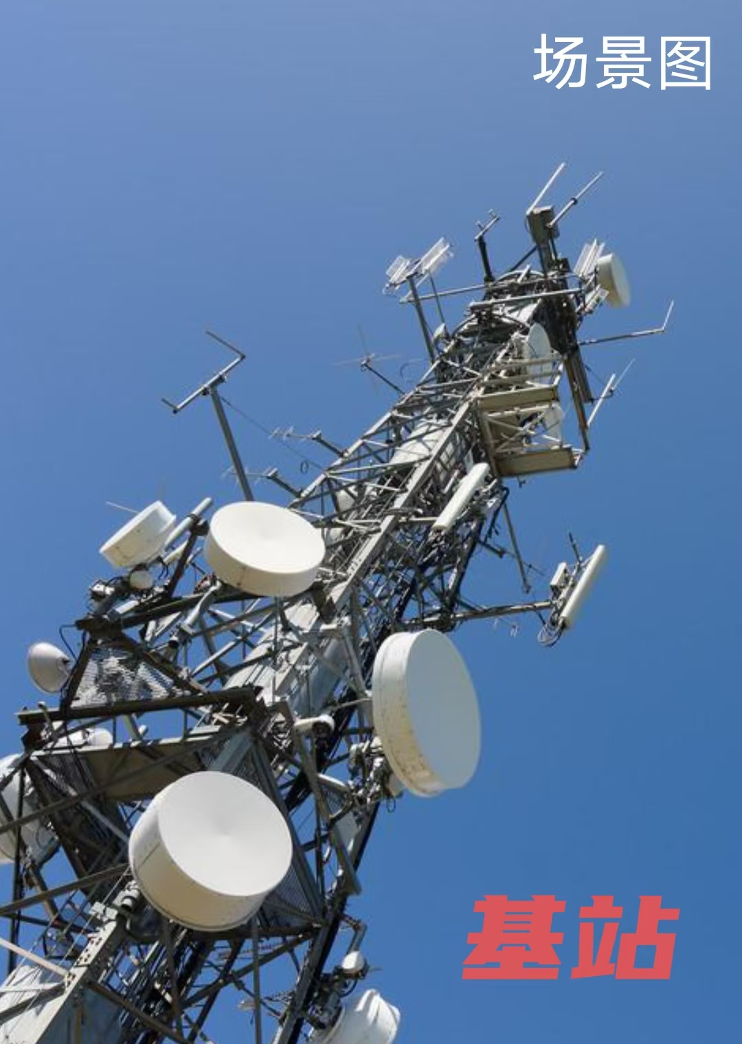 苏玖创双极化板状天线698-960MHz(1.3米高度) 根高清大图
