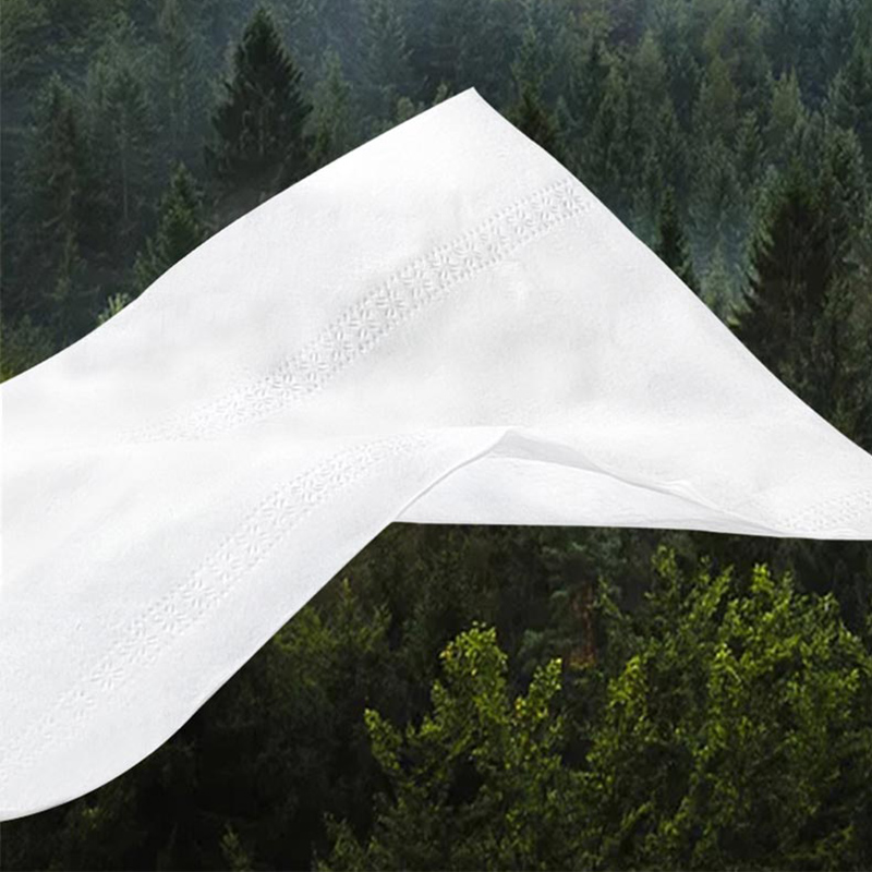 WY6036 纸巾抽纸餐巾纸饭店酒店宾馆用纸3层100包整箱原生木浆餐巾纸高清大图