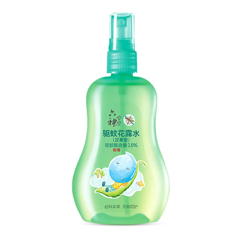 驱蚊水100ml+喷雾瓶 宝宝驱蚊花露水驱蚊液喷雾防蚊儿童婴幼儿夏季蚊不叮官方授权