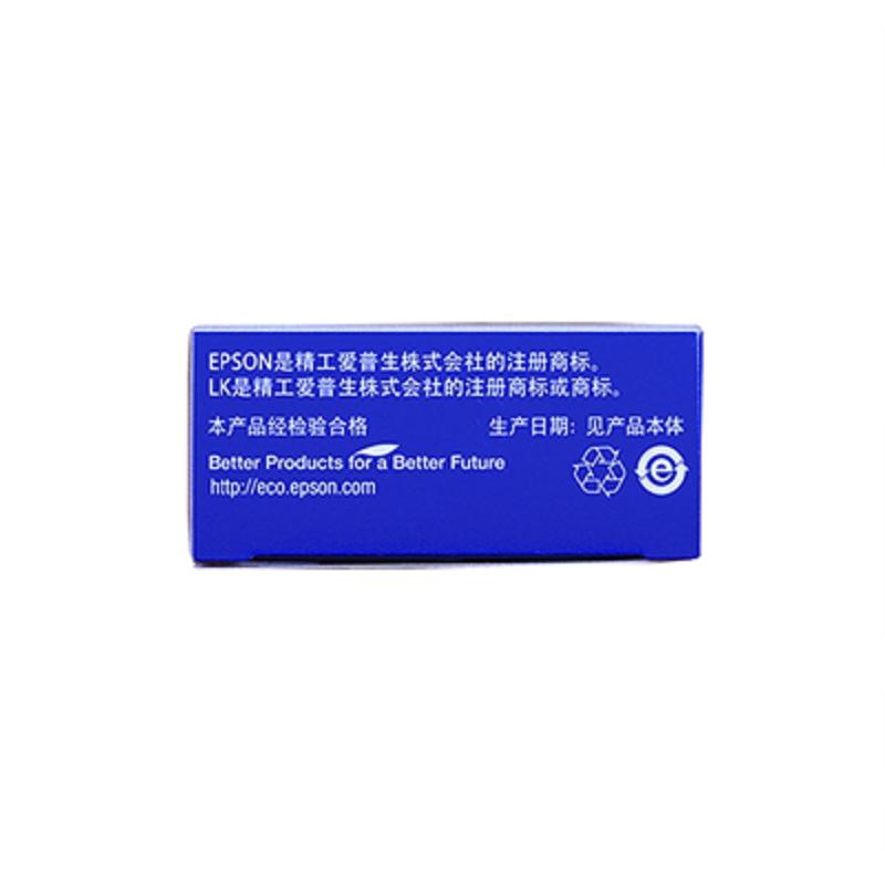 爱普生(EPSON) 原装色带白底黑字 LK-6WBC(单位:根)