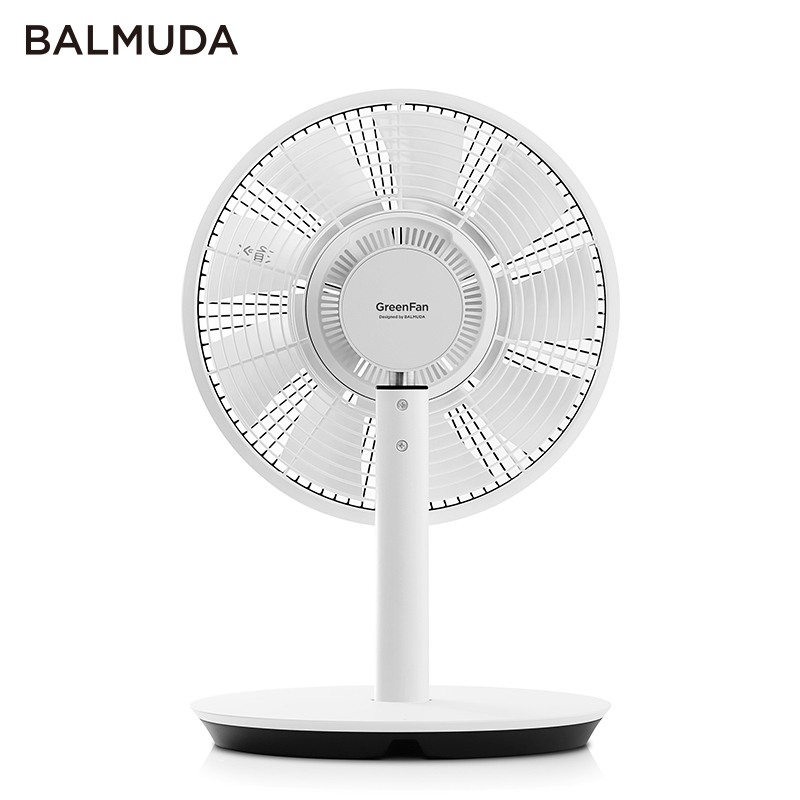巴慕达(BALMUDA)电风扇 GreenFan果岭风 健康节能风扇 落地台式两用风扇 白嵌灰 -1680-WG