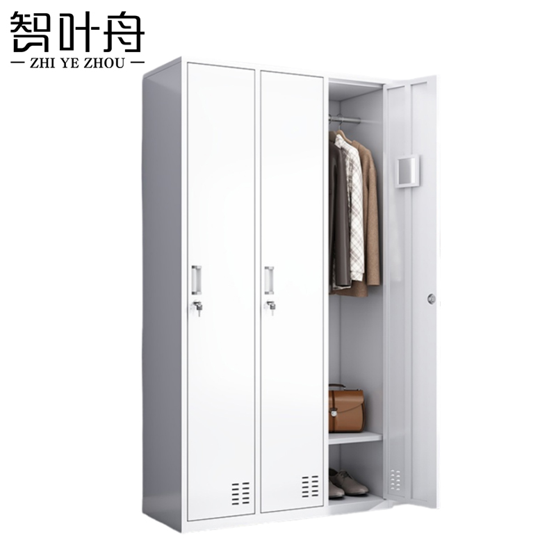 智叶舟储物柜三门900*420*1800mm台高清大图