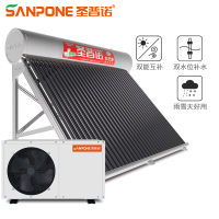 圣普诺(sanpone)太空能热水器 太阳能空气能家用商用热泵一级能效水循环一体机 智铂系列