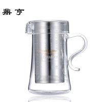 鼎亨加厚玻璃泡茶壶花茶壶三十六计不锈钢内胆过滤冲茶器茶具包邮