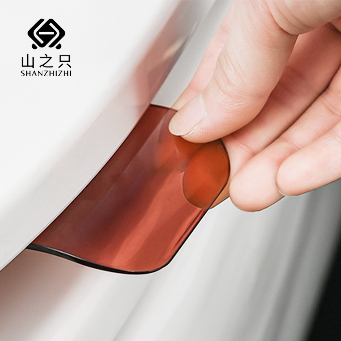 山之只 马桶提盖器 酒红色100个/包高清大图