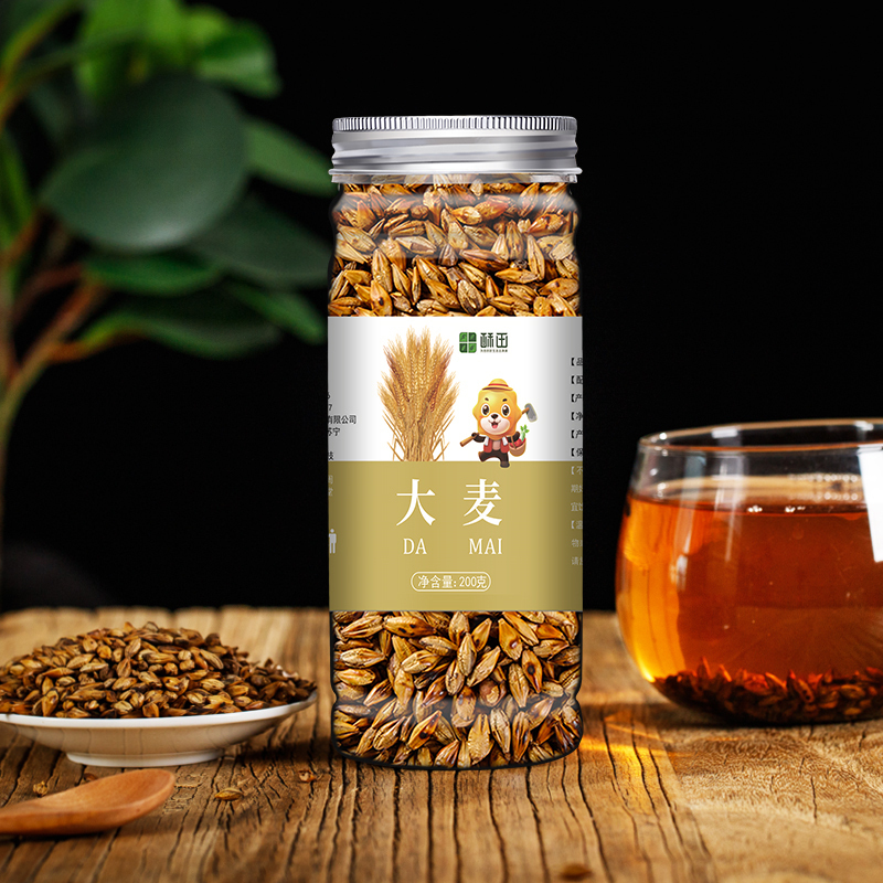 酥田自营大麦茶原味烘培五谷茶200克/罐