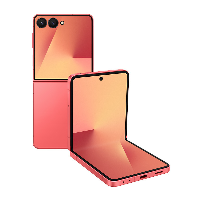三星Galaxy Z Flip7(SM-F7660)12GB+256GB 珊瑚红 折叠屏手机 大视野智能外屏5000万高清主摄多模态Galaxy AI高清大图