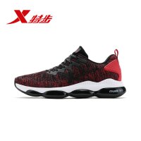 特步(Xtep)2018秋季男鞋新款跑鞋全掌气垫男士防滑减震耐磨橡胶舒适跑步鞋882419119576