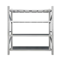 臻远ZY-BXGHJ-18不锈钢货架201材质四层仓储货架500kg主架 默认颜色