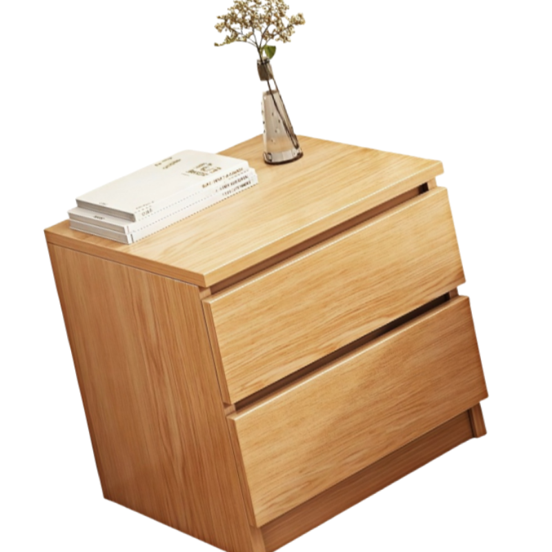 荺炬 床头柜 橡木色32cm个高清大图