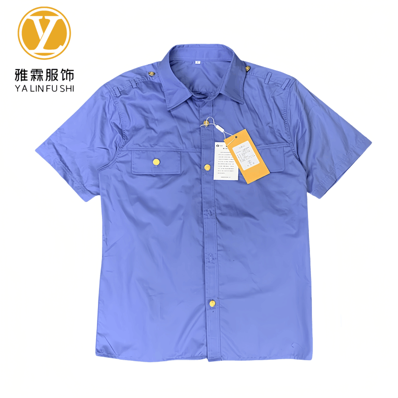 雅霖服 女款短袖工作服YLF24-TB/YJ19 /件图片