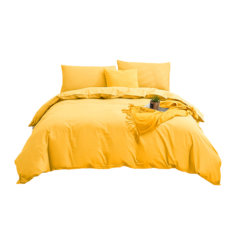 柒选优品 全棉三件套 被套180*220床单220*250枕套46*72cm/套高清大图