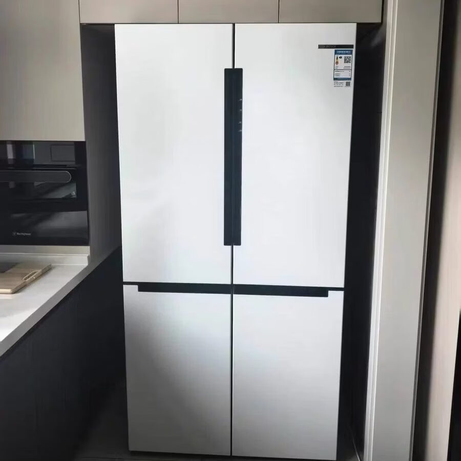 博世 KMF61A20TI 605L大容量十字对开门 四开门变频冰箱 一级能效 风冷无霜大白鲸精细分储 5mm安心嵌入高清大图