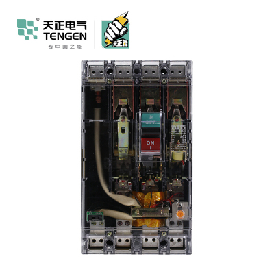 天正电气DZ20L-600 20KA热磁式600A 3P+N手动固定式380V 01020021399塑壳漏电保护断路器