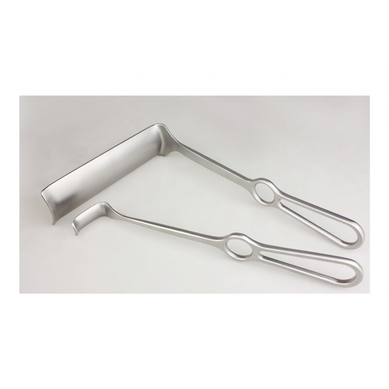 huatrau骨科器械 皮肤牵开器 板式 组织拉钩 肌肉拉钩 凹型深部撑开