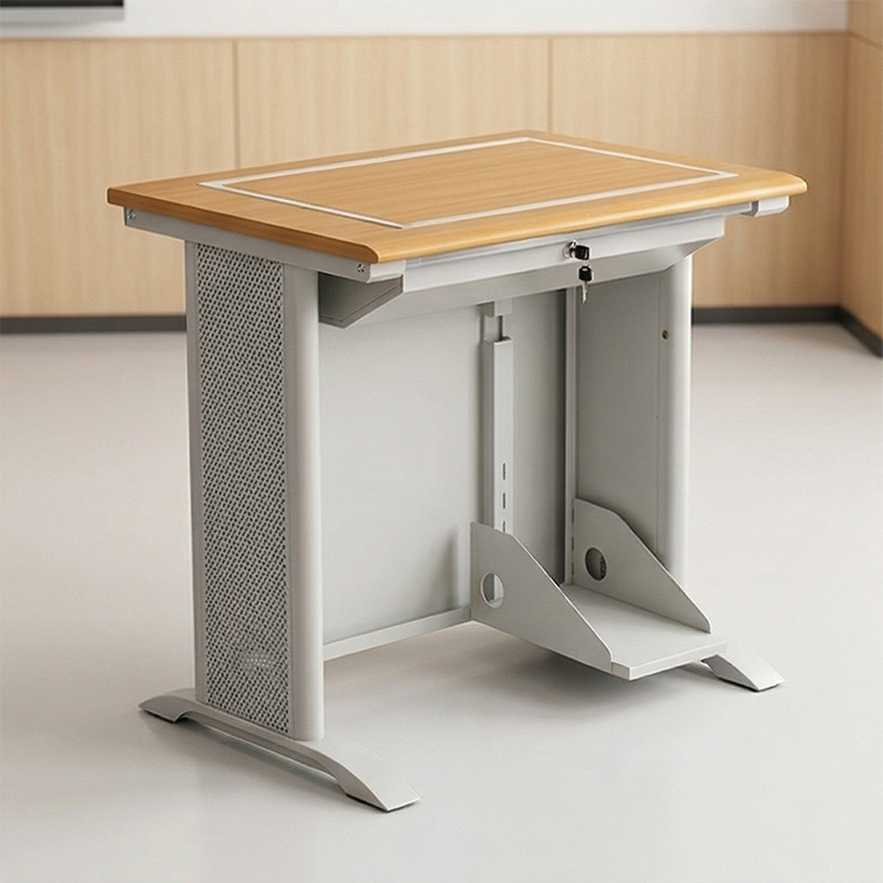 海铁科技外置翻转电脑桌80*60*75cm/张高清大图