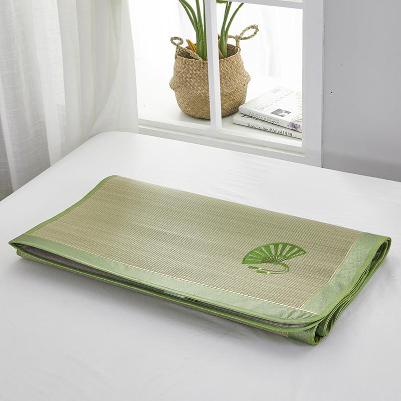 家柏饰(CORATED)加厚蔺席1.35 1.5m1.8米0.9单双人床1.2折叠三件套2m凉席子高清大图