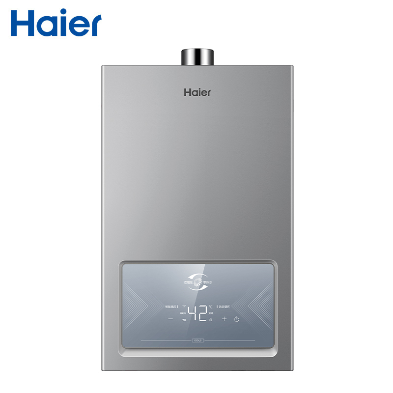 海尔(Haier)16升燃气热水器天然气16IDOL3 双增压零冷水恒温 节能省气 WIFI控制 五重净滤 抗风防冻