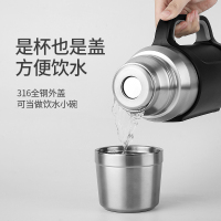 爱菲斯(AFISS)AFS-8334纯钢 户外 把手壶 2.0L