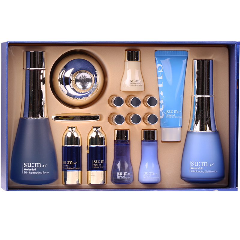 韩国苏秘sum37呼吸套盒呼吸安瓶套呼吸水分惊喜套装水漾沁润视频