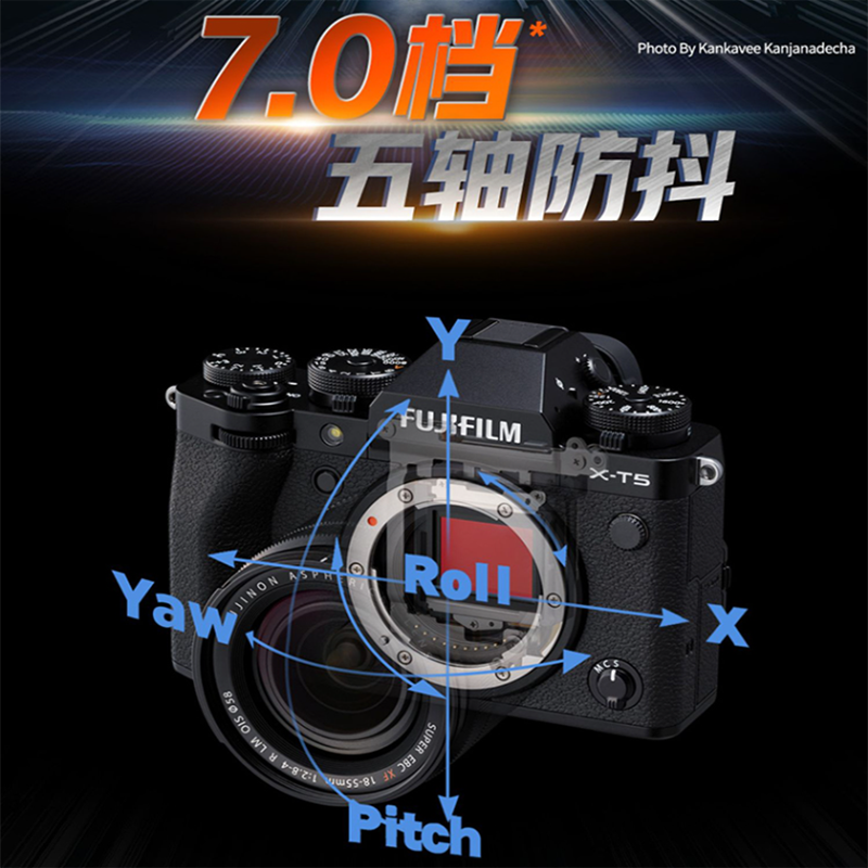 富士 X-T5 XT5银色 16-80mm镜头 微单相机4020万像素7.0档五轴防抖6K30Pxt4升级款 海外版高清大图