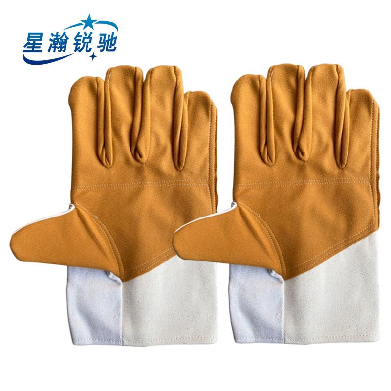 星瀚锐驰 三层绒布帆布手套 XH-LB116 双图片
