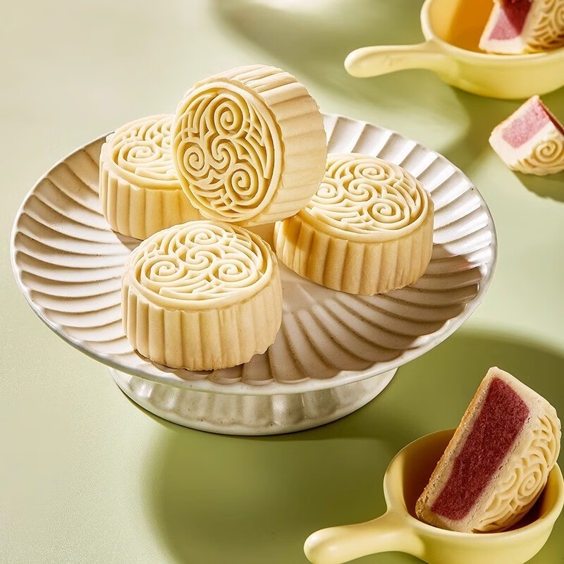 五芳斋奶香生椰流心糯月月饼360g