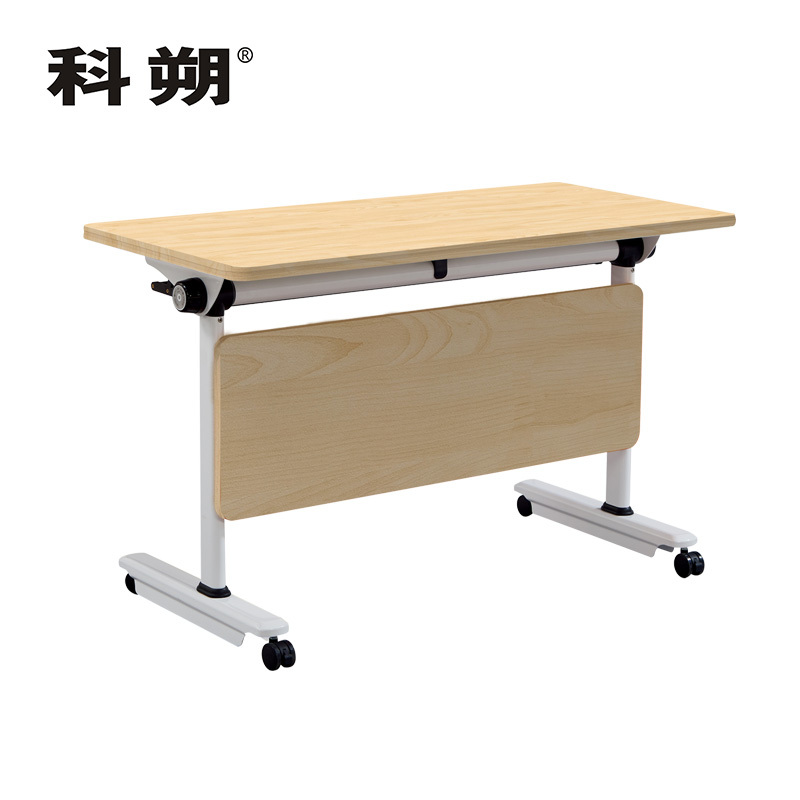 科朔 折叠桌条桌长条会议桌翻版桌会议桌1800W*500D*750H FT-6218