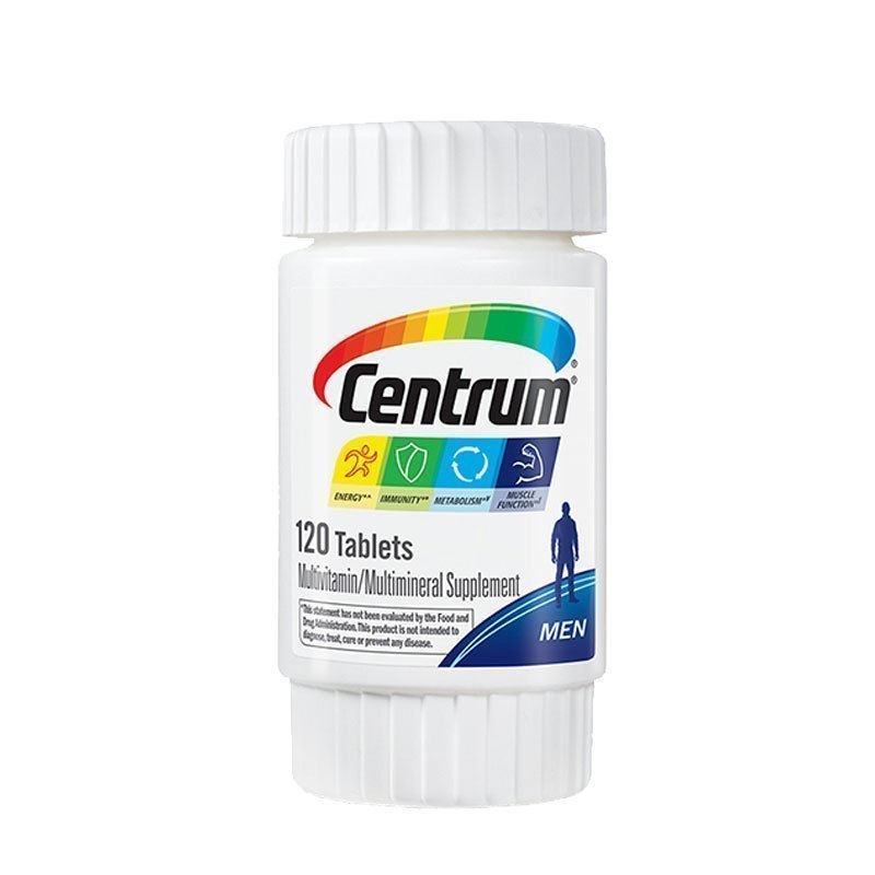 [舒缓疲劳,男士专属]Centrum 善存 男士复合维生素 120粒/瓶 美国进口高清大图