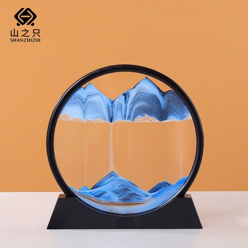 山之只 桌面摆件流沙礼品 MZ089 个图片
