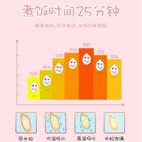 苏泊尔(SUPOR)小型电饭煲SF12FB627煮饭锅学生迷你1.2L小饭煲 1-2-3人不粘电饭锅