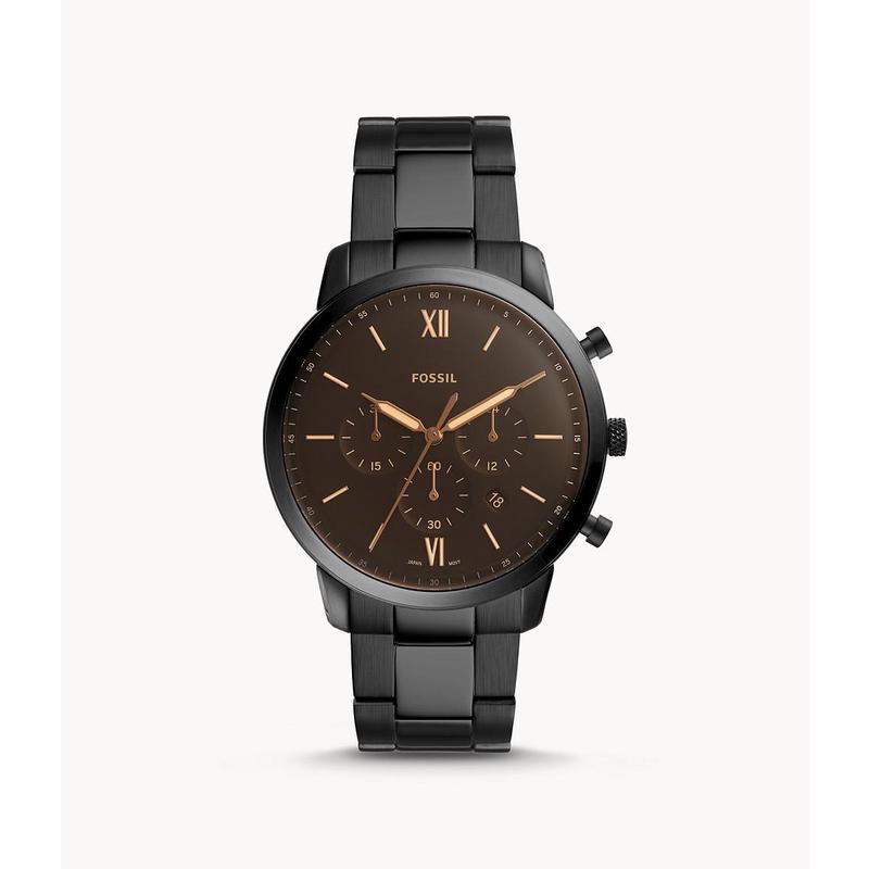 fossil化石男子石英商务休闲时尚百搭运动防水男士腕表fs5525视频