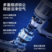 苏泊尔 (SUPOR )无线吸尘器家用吸拖一体机擦地拖地机手持洗地机宠物猫毛狗毛家庭车载适用VCS63S-C8 PRO