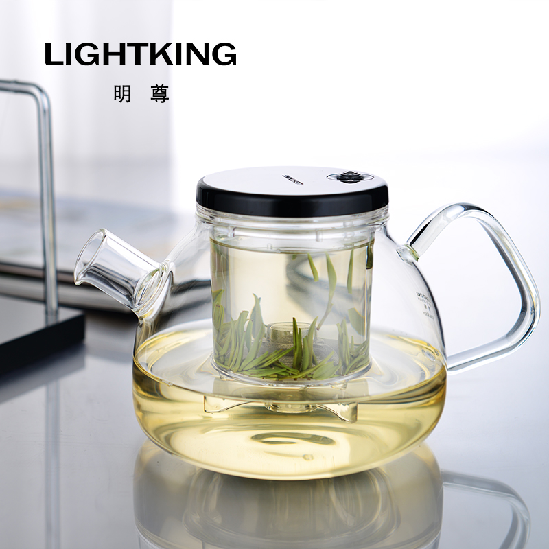 金灶(KAMJOVE) E-24 明尊 玻璃 900ml 茶壶 (计价单位:套) 透明